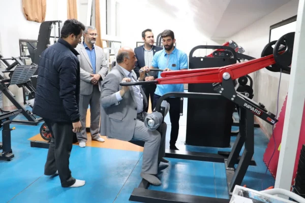 افتتاحیه سالن بدنسازی دانشگاه فرهنگیان مرکز شهید دکتر آیت نجف آباد 4