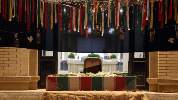 مراسم استقبال از پیکر مطهر شهید گمنام در مرکز امام خمینی(ره)کاشان 2