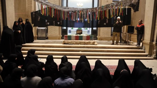 مراسم استقبال از پیکر مطهر شهید گمنام در مرکز امام خمینی(ره)کاشان 4