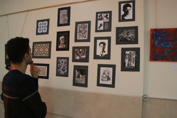 برپایی نمایشگاه نقاشی و هنر عنفوان 6