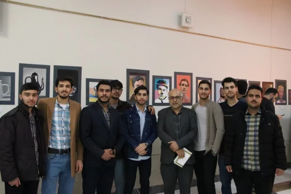 برپایی نمایشگاه نقاشی و هنر عنفوان 9