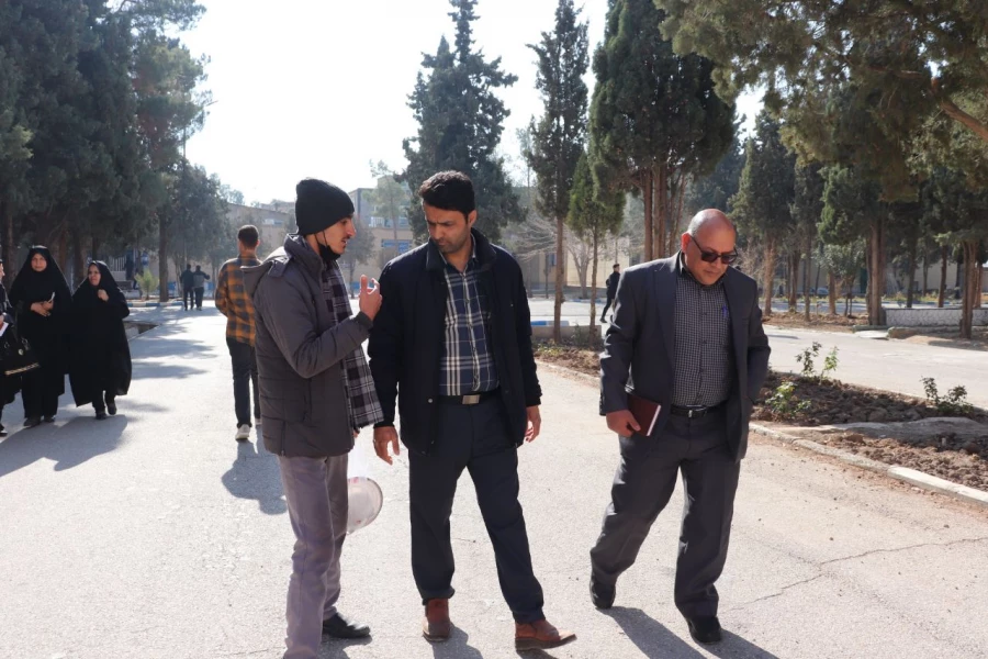 بازدید تیم مدیریت استان از مرکز شهید دکتر آیت نجف آباد
 2