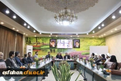 نشست روسا و مسئولین نهاد نمایندگی مقام معظم رهبری در دانشگاه های استان، نماینده مردم اصفهان در مجلس شورای اسلامی ومدیر امور بین الملل دانشگاه فرهنگیان 4