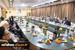 نشست روسا و مسئولین نهاد نمایندگی مقام معظم رهبری در دانشگاه های استان، نماینده مردم اصفهان در مجلس شورای اسلامی ومدیر امور بین الملل دانشگاه فرهنگیان 5