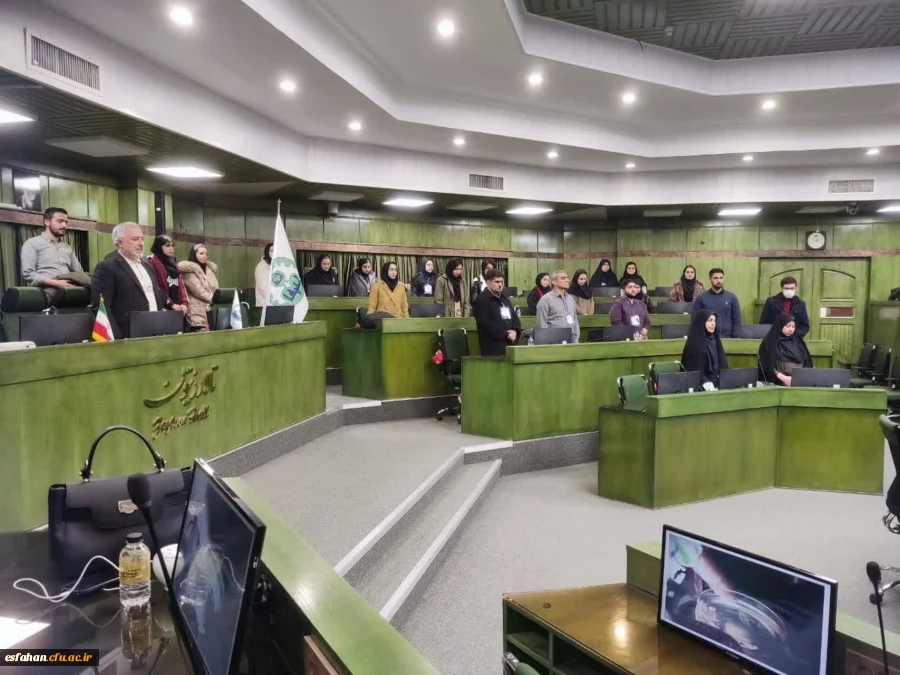 مراسم افتتاحیه هفدهمین کنفرانس ملی و یازدهمین کنفرانس بین المللی بین المللی یادگیری و یاددهی الکترونیکی 6