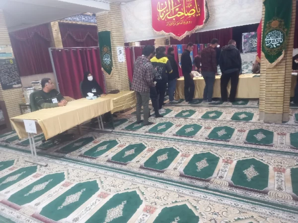 حضور پرشور مردم، مسئولین دانشگاه و دانشجویان در انتخابات مجلس شورای اسلامی و خبرگان  15