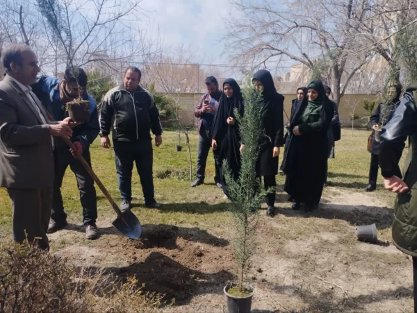 کاشت نهال و بزرگداشت هفته محیط زیست 9