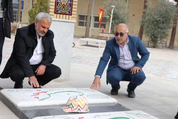 زیارت قبور شهدای گمنام و کاشت نهال با حضور خانواده شهید گرانقدر محسن حججی 5