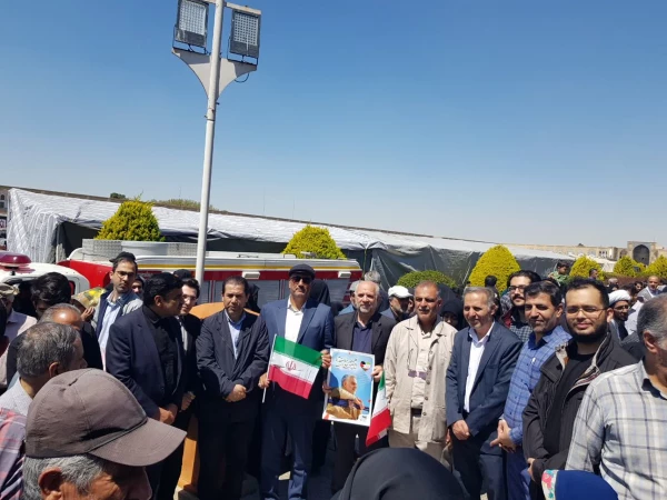 حضور پرشور دانشجو معلمان و مسئولین دانشگاه فرهنگیان استان در راهپیمایی روز قدس  8