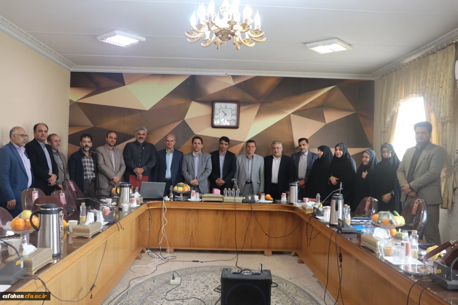 حضور سرپرست معاونت نظارت، ارزیابی و تضمین کیفیت دانشگاه فرهنگیان در مراسم معارفه رئیس اداره نظارت و ارزیابی دانشگاه فرهنگیان استان اصفهان 2