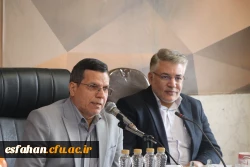 حضور سرپرست معاونت نظارت، ارزیابی و تضمین کیفیت دانشگاه فرهنگیان در مراسم معارفه رئیس اداره نظارت و ارزیابی دانشگاه فرهنگیان استان اصفهان 8