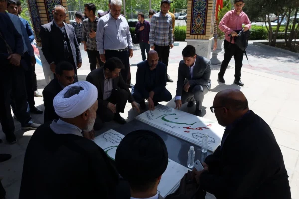 تجمع دانشجوبان دانشگاه فرهنگیان استان اصفهان در حمایت از مردم غزه 2