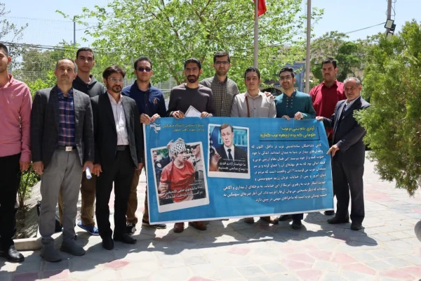 تجمع دانشجوبان دانشگاه فرهنگیان استان اصفهان در حمایت از مردم غزه 5