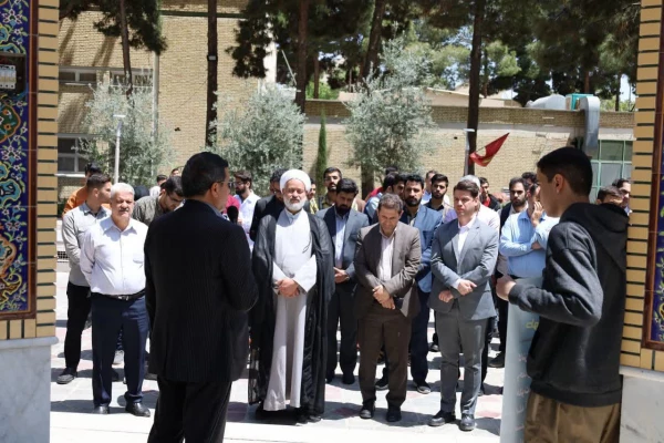 تجمع دانشجوبان دانشگاه فرهنگیان استان اصفهان در حمایت از مردم غزه 6