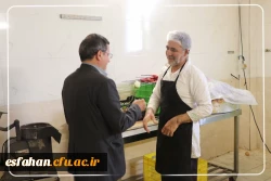 بازدید و تقدیر از زحمتکشان پردیس شهید
باهنر 7