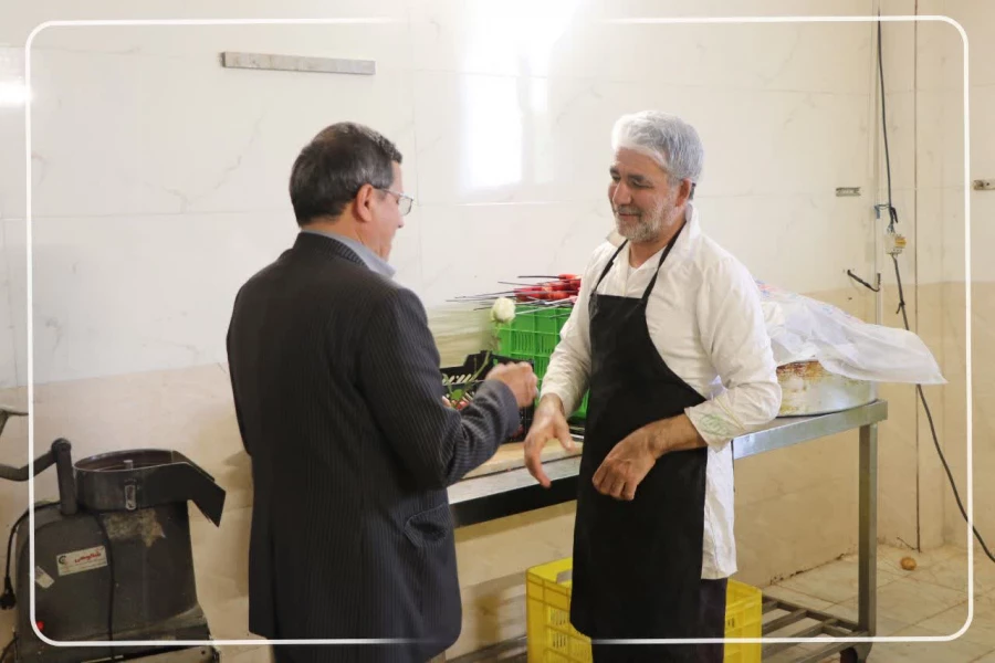 بازدید و تقدیر از زحمتکشان پردیس شهید
باهنر 7