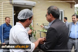 بازدید و تقدیر از زحمتکشان پردیس شهید
باهنر 8