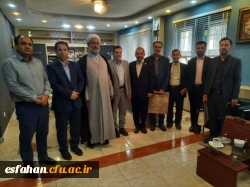 برگزاری نشستی دوستانه در پردیس شهید باهنر استان اصفهان با نمایندگان کشور عراق  5