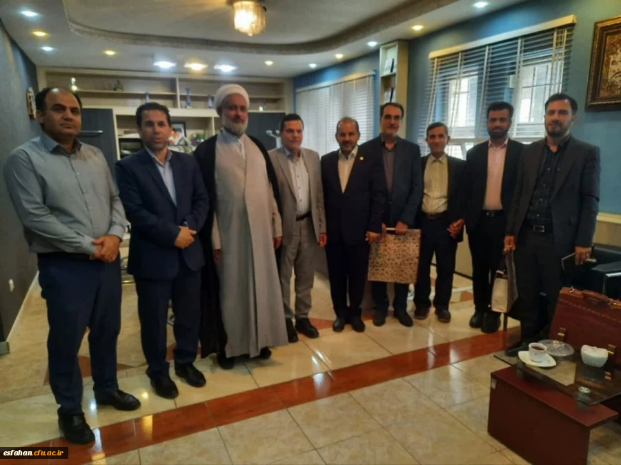 برگزاری نشستی دوستانه در پردیس شهید باهنر استان اصفهان با نمایندگان کشور عراق  5