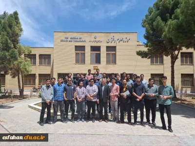 بازدید علمی  

 بازدید دانشجویان پردیس شهید باهنر اصفهان از موزه علوم و فنون :
