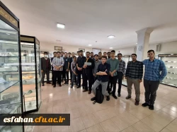  بازدید دانشجویان پردیس شهید باهنر اصفهان از موزه علوم و فنون : 4