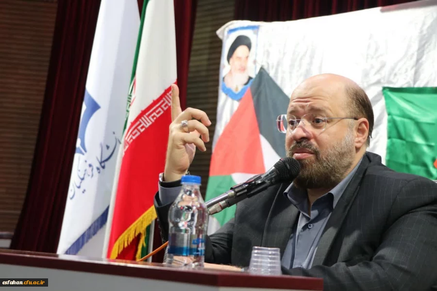 برگزاری نشست دانشجویی تب غزه امروز در مسجد الانبیا دانشگاه فرهنگیان پردیس شهید باهنر اصفهان 2