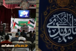 برگزاری نشست دانشجویی تب غزه امروز در مسجد الانبیا دانشگاه فرهنگیان پردیس شهید باهنر اصفهان 7