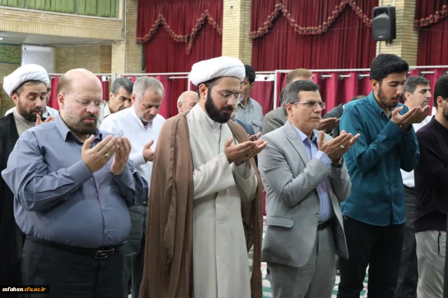 برگزاری نشست دانشجویی تب غزه امروز در مسجد الانبیا دانشگاه فرهنگیان پردیس شهید باهنر اصفهان 14