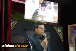 دکتر علی اکبر کجباف در مراسم یادبود شهدای خدمت در دانشگاه فرهنگیان، پردیس شهید باهنر اصفهان 5