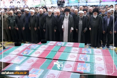 گزارش تصویری از حضور دانشجو معلمان دانشگاه فرهنگیان 

حضور دانشجومعلمان اصفهان در دانشگاه تهران جهت شرکت در اقامه نماز رهبری بر پیکر رئیس جمهور شهید و همراهان
