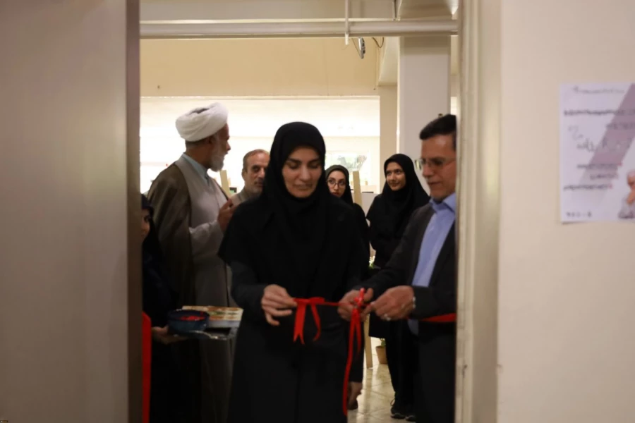 افتتاح دفتر نهاد مقام معظم رهبری در پردیس فاطمه زهرا (س) 3