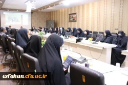 تشکیل جلسه مسئولین مدیریت استان با اعضای هیات علمی پردیس فاطمه زهرا (س) 3