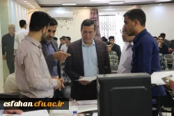 بازدید علی اکبر کجباف، ریاست دانشگاه فرهنگیان استان اصفهان از فرآیند آغاز مصاحبه متقاضیان سه برابر ظرفیت دانشگاه فرهنگیان استان اصفهان  2