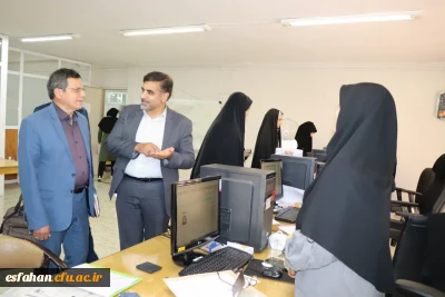 بازدید رئیس دانشگاه فرهنگیان استان از فرآیند مصاحبه متقاضیان سه برابر ظرفیت از پردیس پردیس فاطمه زهرا (س)