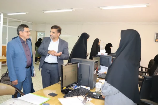 بازدید علی اکبر کجباف از فرآیند مصاحبه متقاضیان سه برابر ظرفیت از پردیس پردیس فاطمه زهرا (س) 2