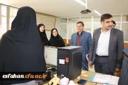 بازدید علی اکبر کجباف از فرآیند مصاحبه متقاضیان سه برابر ظرفیت از پردیس پردیس فاطمه زهرا (س) 3