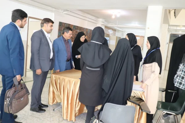 بازدید علی اکبر کجباف از فرآیند مصاحبه متقاضیان سه برابر ظرفیت از پردیس پردیس فاطمه زهرا (س) 8