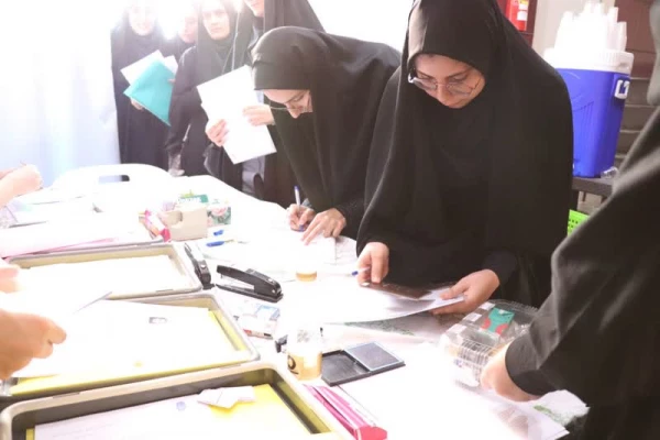 شروع آزمون عملی  رشته آموزش تربیت بدنی دختران در پردیس فاطمه زهرا (س) استان اصفهان 2