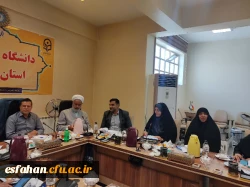 تشکیل جلسه شورای فرهنگی اجتماعی استان با حضور اعضا در سالن جلسات مدیریت استان اصفهان  3