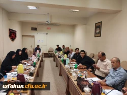 تشکیل جلسه شورای فرهنگی اجتماعی استان با حضور اعضا در سالن جلسات مدیریت استان اصفهان  5