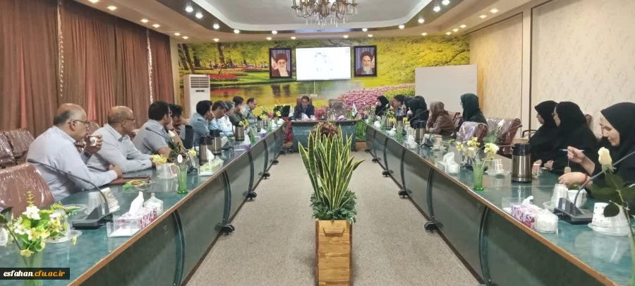 جلسه هماهنگی تشکیل نوزدهمین کنفرانس ملی آموزش ریاضی و پنجمین  همایش ملی آموزش محتوا 5