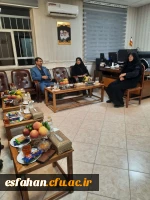 بازدید معاون فرهنگی تربیتی دانشگاه فرهنگیان از مرکز شهید رجایی اصفهان 3