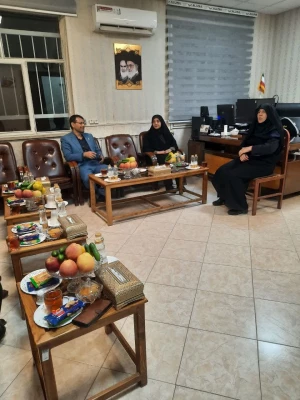 بازدید معاون فرهنگی تربیتی دانشگاه فرهنگیان از مرکز شهید رجایی اصفهان 3
