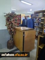 بازدید معاون فرهنگی تربیتی دانشگاه فرهنگیان از مرکز شهید رجایی اصفهان 4
