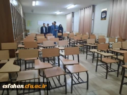 بازدید معاون فرهنگی تربیتی دانشگاه فرهنگیان از مرکز شهید رجایی اصفهان 5