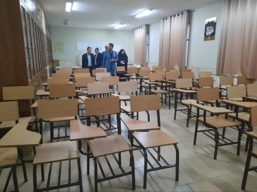 بازدید معاون فرهنگی تربیتی دانشگاه فرهنگیان از مرکز شهید رجایی اصفهان 5