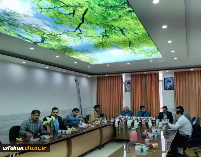 بازدید معاون فرهنگی تربیتی دانشگاه فرهنگیان کشور از مرکز شهید دکتر آیت نجف آباد اصفهان