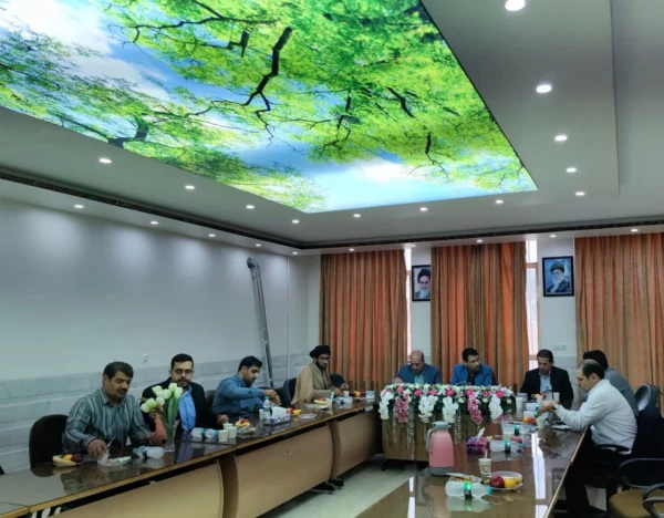 بازدید معاون فرهنگی تربیتی دانشگاه فرهنگیان کشور از مرکز شهید دکتر آیت نجف آباد اصفهان 2