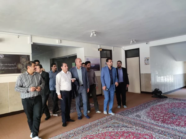 بازدید معاون فرهنگی تربیتی دانشگاه فرهنگیان کشور از مرکز شهید دکتر آیت نجف آباد اصفهان 5