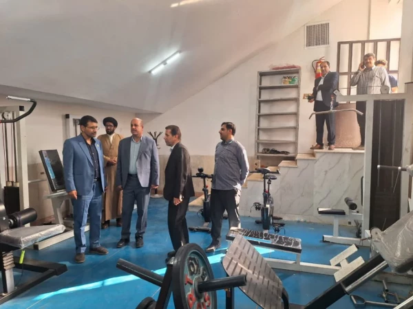 بازدید معاون فرهنگی تربیتی دانشگاه فرهنگیان کشور از مرکز شهید دکتر آیت نجف آباد اصفهان 6